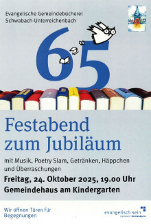 Festabend 65 Jahre Bücherei