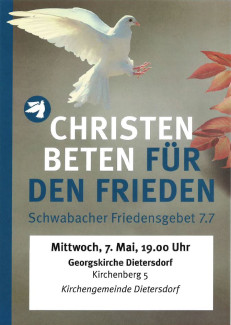 Friedensgebet 07. Mai