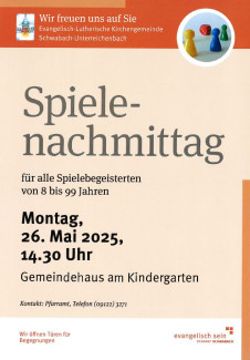 Spielenachmittag