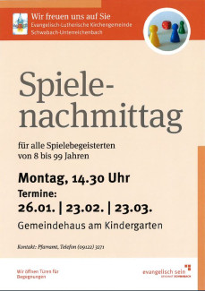 Spielenachmittag